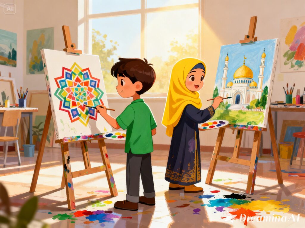 mendidik anak kreatif