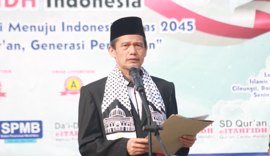 Upacara Peringatan HUT Ke-81 RI di elTAHFIDH Indonesia Maknai Amanah Kemerdekaan Indonesia dan Perjuangan Palestina